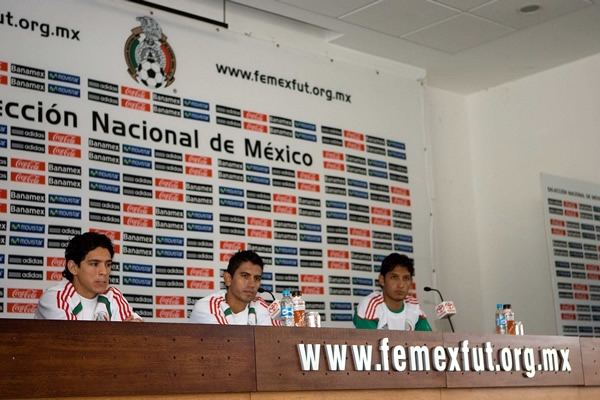 Entrenamiento de la Selección Mexicana