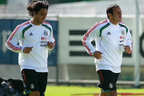 Entrenamiento de la Selección Mexicana