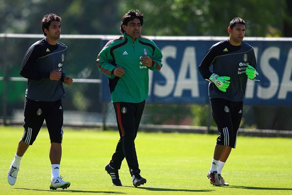 Entrenamiento de la Selección Mexicana