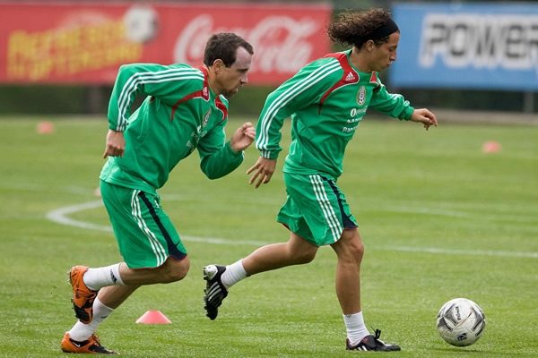 Entrenamiento de la Selección Mexicana