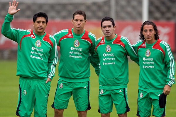 Entrenamiento de la Selección Mexicana