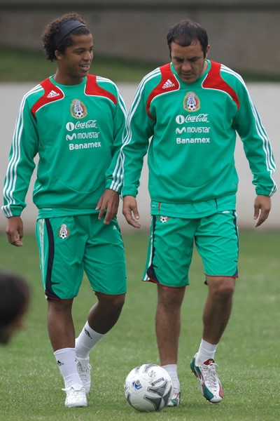 Entrenamiento de la Selección Mexicana
