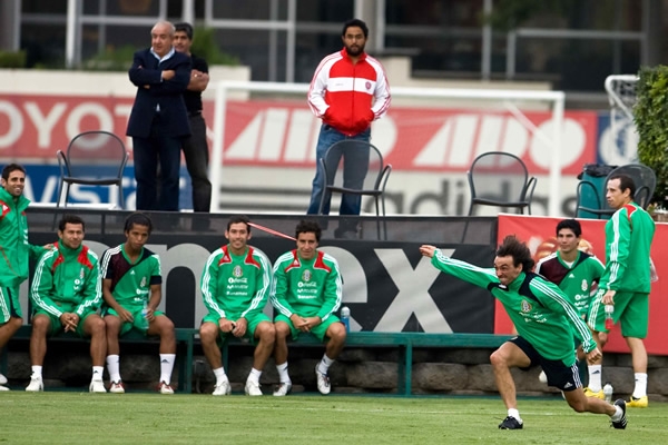 Entrenamiento de la Selección Mexicana
