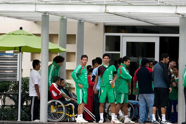 Entrenamiento de la Selección Mexicana
