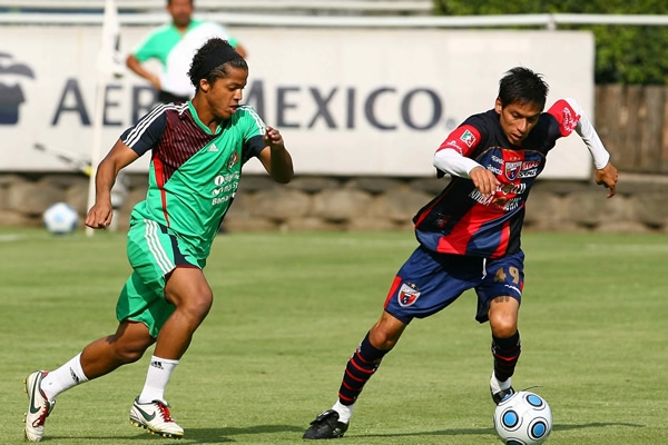 Entrenamiento de la Selección Mexicana