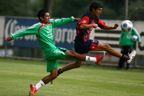 Entrenamiento de la Selección Mexicana