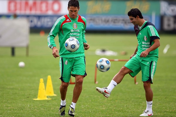 Entrenamiento de la Selección Mexicana