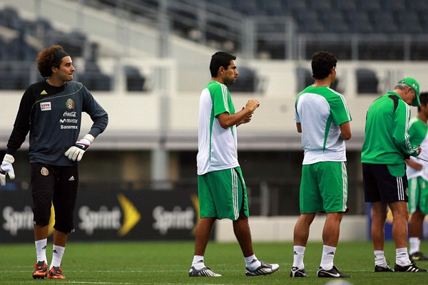 Entrenamiento de la Selección Mexicana