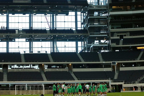Entrenamiento de la Selección Mexicana