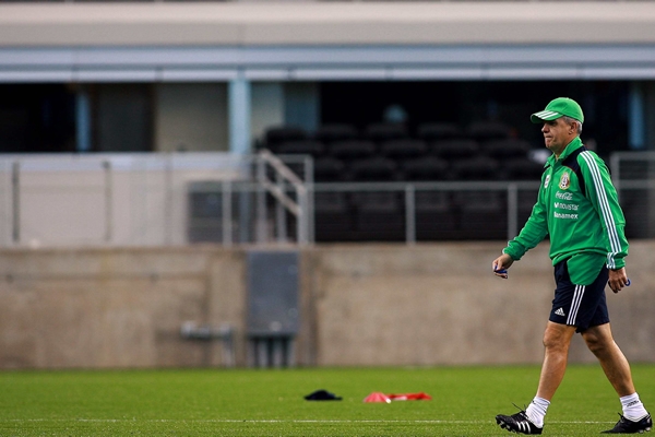 Entrenamiento de la Selección Mexicana