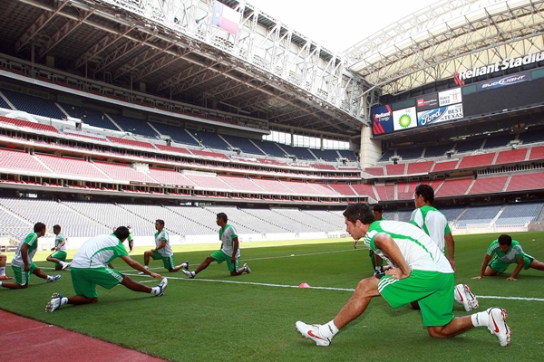 Entrenamiento de la Selección Mexicana