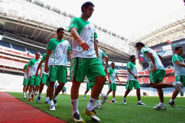 Entrenamiento de la Selección Mexicana