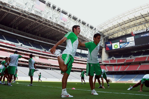 Entrenamiento de la Selección Mexicana