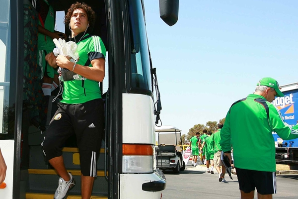 Entrenamiento de la Selección Mexicana