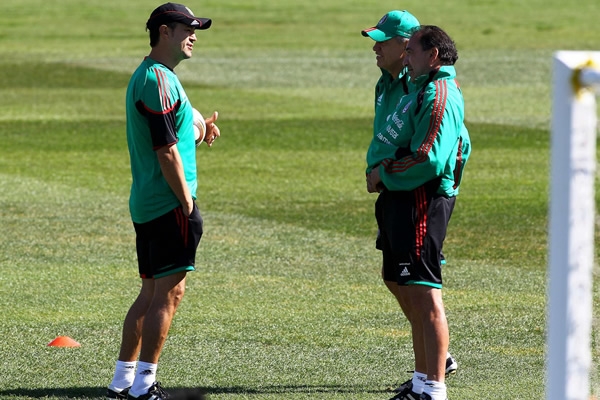 Entrenamiento de la Selección Mexicana