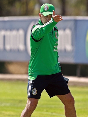 Entrenamiento de la Selección Mexicana