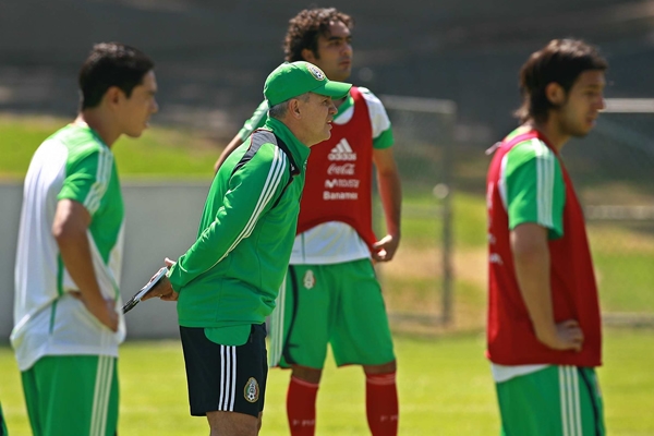 Entrenamiento de la Selección Mexicana
