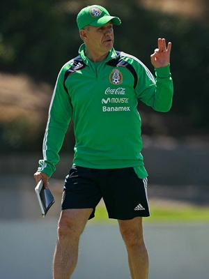 Entrenamiento de la Selección Mexicana