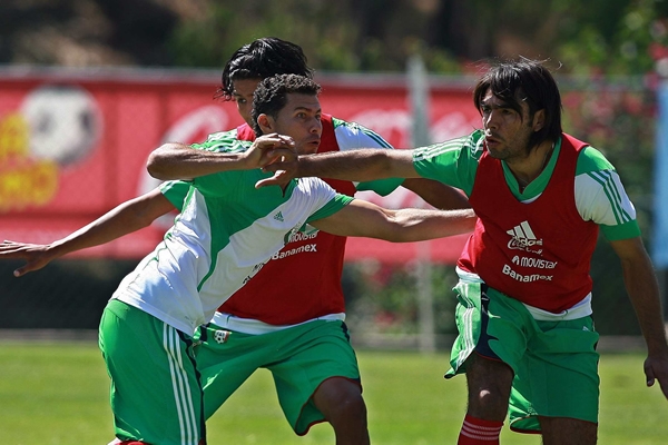 Entrenamiento de la Selección Mexicana