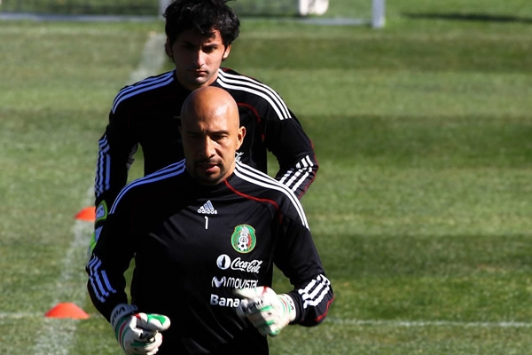 Entrenamiento de la Selección Mexicana