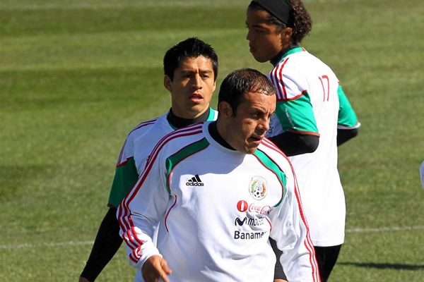 Entrenamiento de la Selección Mexicana