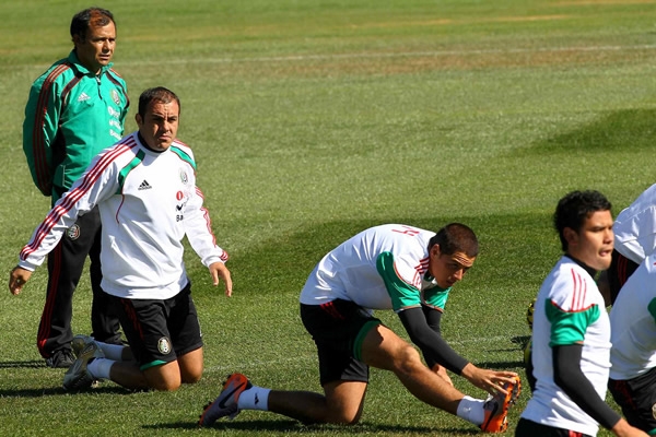 Entrenamiento de la Selección Mexicana