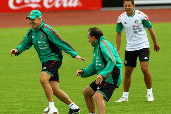 Entrenamiento de la Selección Mexicana