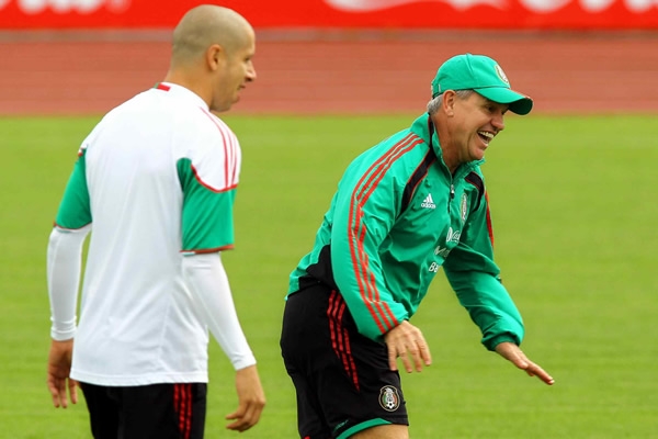 Entrenamiento de la Selección Mexicana