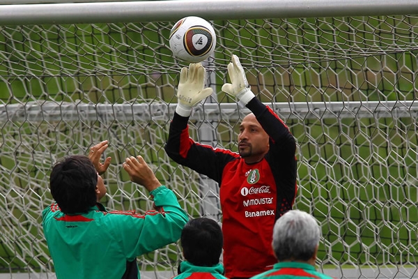 Entrenamiento de la Selección Mexicana