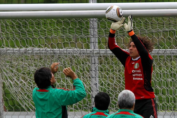 Entrenamiento de la Selección Mexicana
