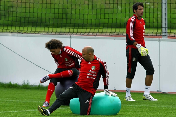 Entrenamiento de la Selección Mexicana