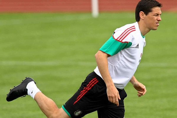 Entrenamiento de la Selección Mexicana