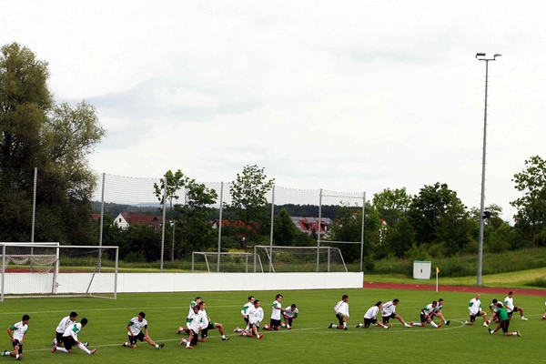 Entrenamiento de la Selección Mexicana