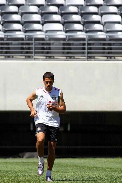 Entrenamiento de la Selección Mexicana