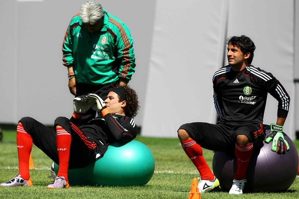 Entrenamiento de la Selección Mexicana