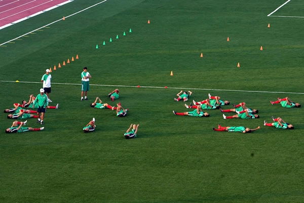 Entrenamiento de México Sub-17