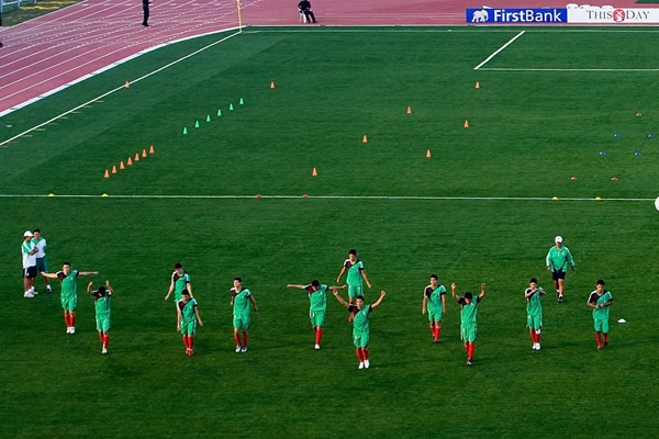 Entrenamiento de México Sub-17