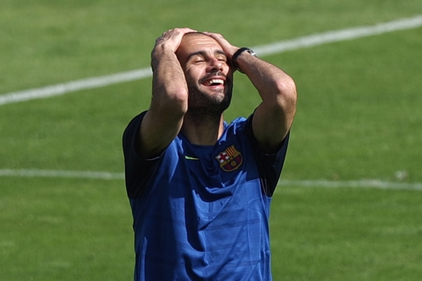 Entrenamiento del Barcelona
