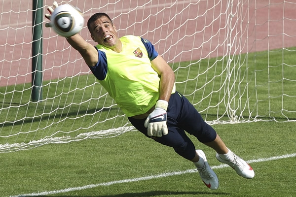 Entrenamiento del Barcelona
