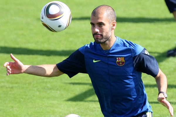 Entrenamiento del Barcelona