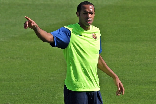 Entrenamiento del Barcelona