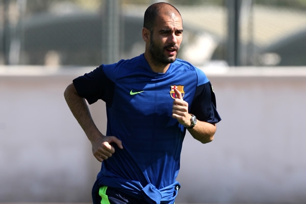Entrenamiento del Barcelona