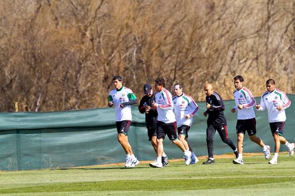 Entrenamiento del Tri 11