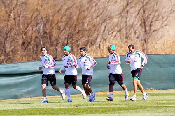 Entrenamiento del Tri 12