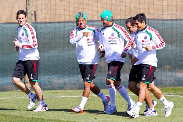 Entrenamiento del Tri 6