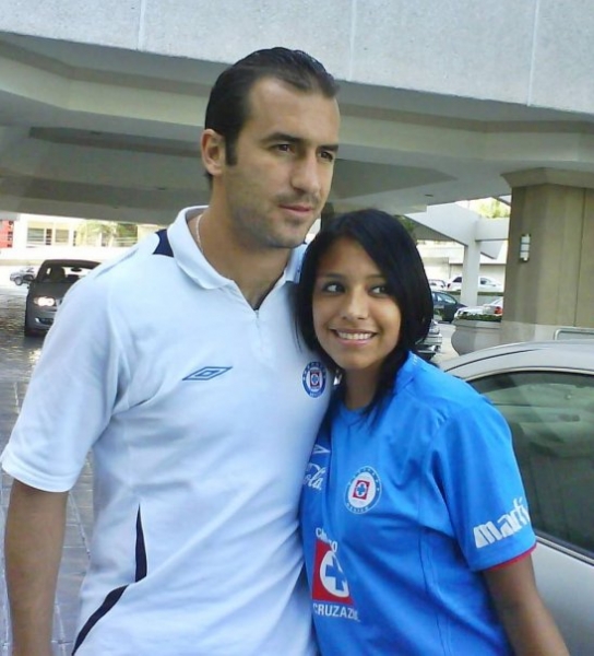 Esmeralda Lujan con Joaquín Beltrán