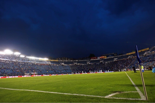 Espectacular foto del campo del Azul