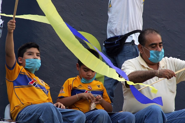 Familia en el Volcán