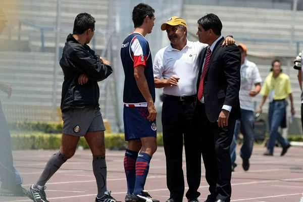 Ferretti se la pasó bien con sus amigos.
