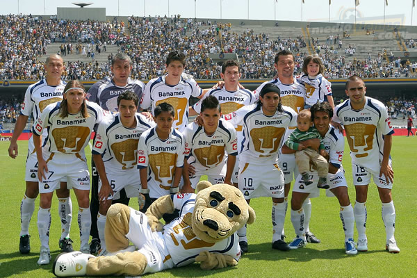 Foto oficial de Pumas.